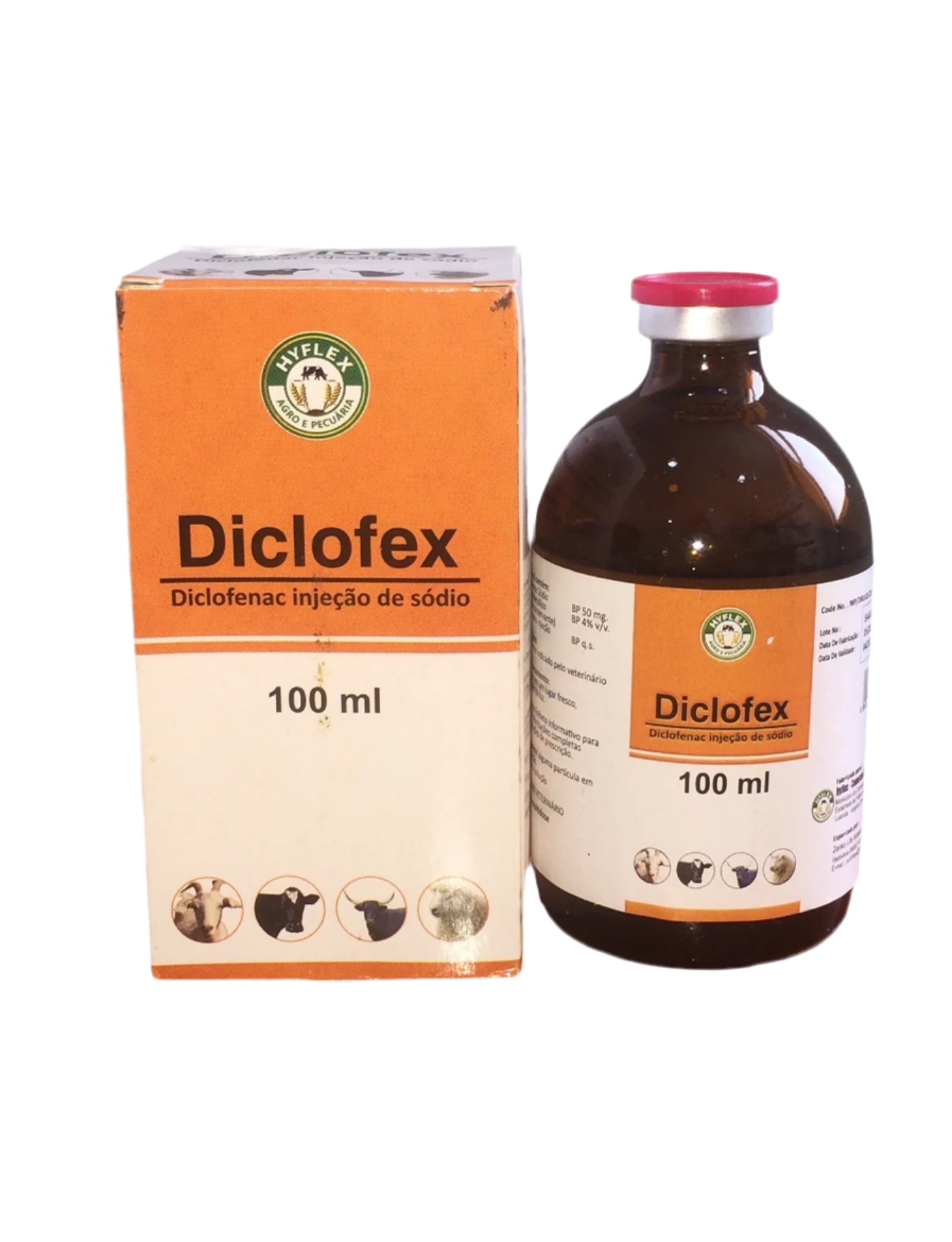 DICLOFEX-DICLOFENAC INJEÇÃO DE SÓDIO 100ML CX-10