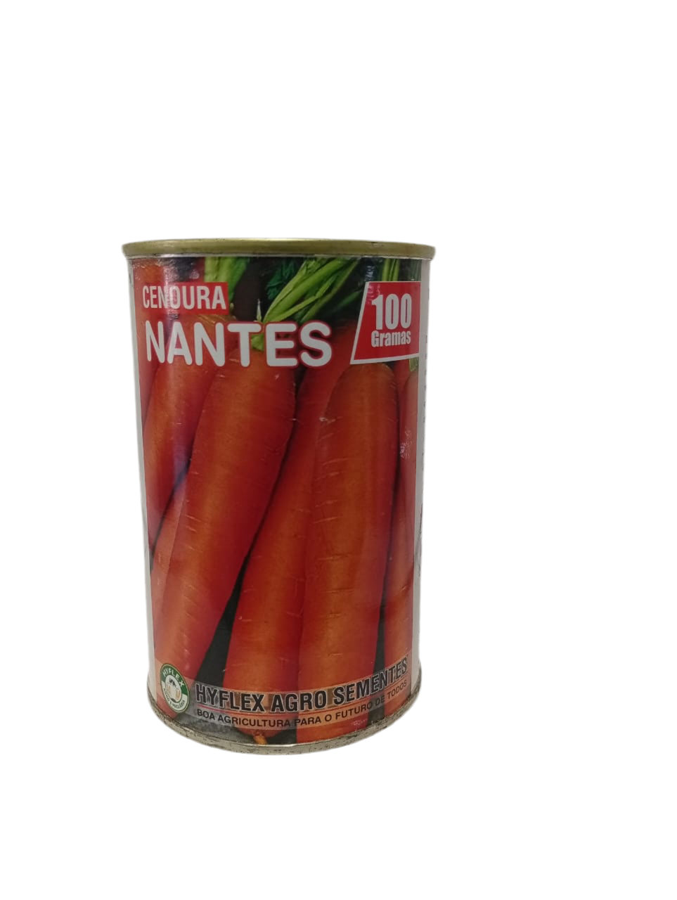 SEMENTE DE CENOURA NANTES CORELESS 100GM