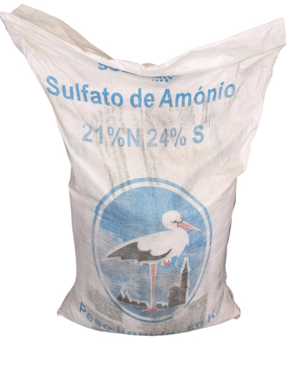 ADUBO SULFATO DE AMÓNIO 21%N 24%S  50KG