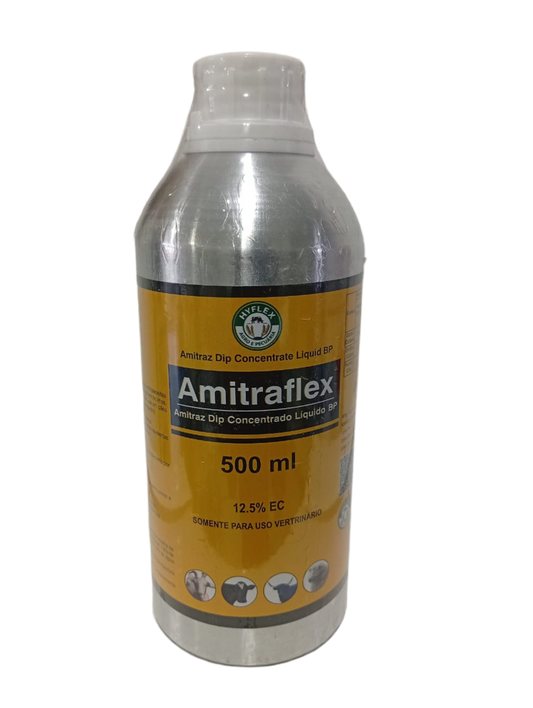 AMITRAFLEX-AMITRAZ DIP LÍQUIDO CONCENTRADO 500ML CX-10