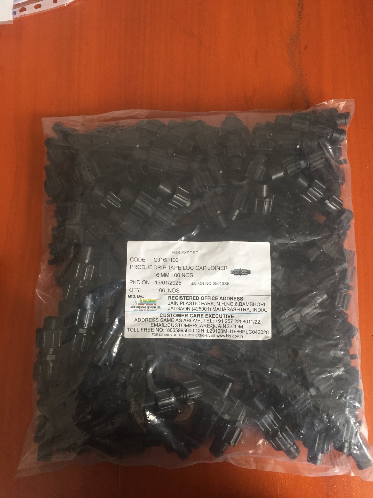 LIGADORES JUNÇÃO GOTA-GOTA 16MM